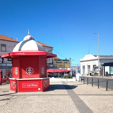 公寓 Cacilhas Riverside Lisbon 阿尔马达